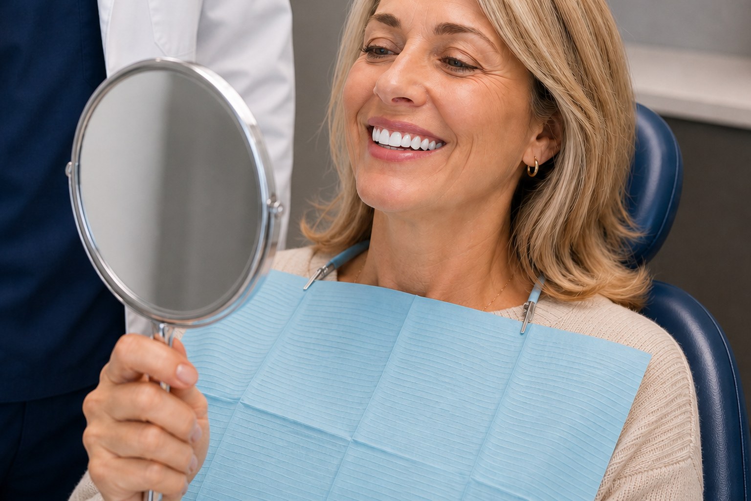 Teeth whitening procedure at Glenora Dental Family Dentistry